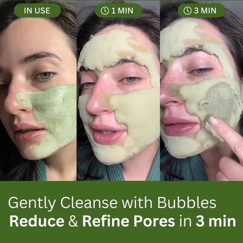 Age-Reversing Basil Bubble Face Mask