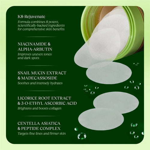 Anti-Aging Snail Mucin Toner Pads