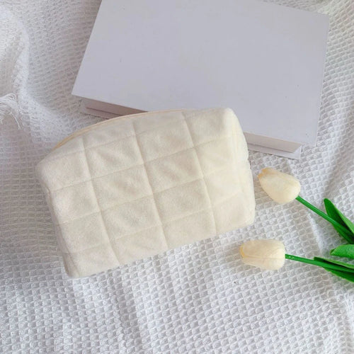 Okono Plush Makeup Travel Bag