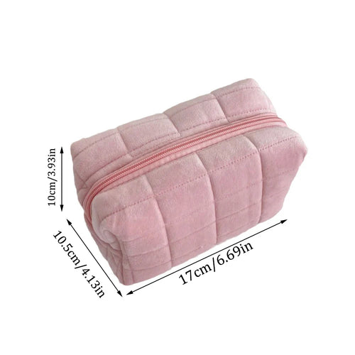 Okono Plush Makeup Travel Bag