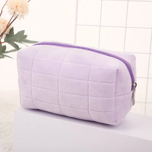 Okono Plush Makeup Travel Bag