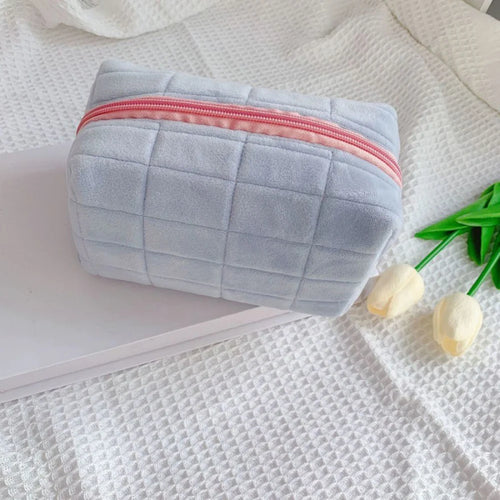 Okono Plush Makeup Travel Bag