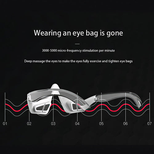 Red Light Micro-Current Massage Under Eye Therapy