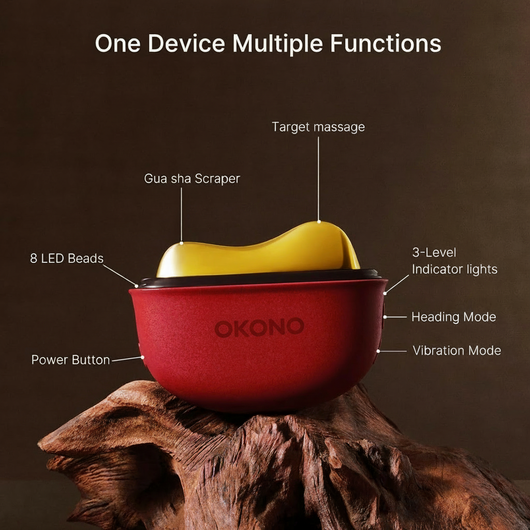 Red Light Gua Sha with Heat & Vibration