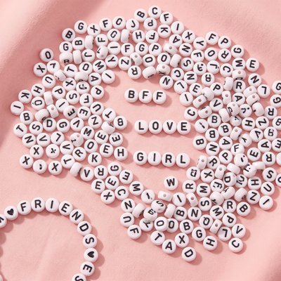 Letter + Number Beads