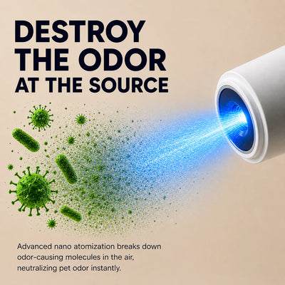Nano Blue Light Deodorizer Gun
