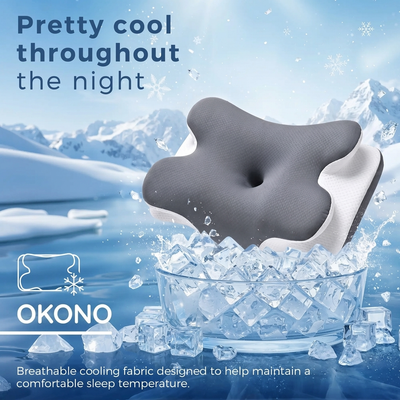 Japanese Cooling Memory Cervical Pillow