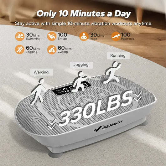 Vibration Plate - Lymphatic Drainage Fitness Vibration Plate