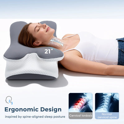 Japanese Cooling Memory Cervical Pillow