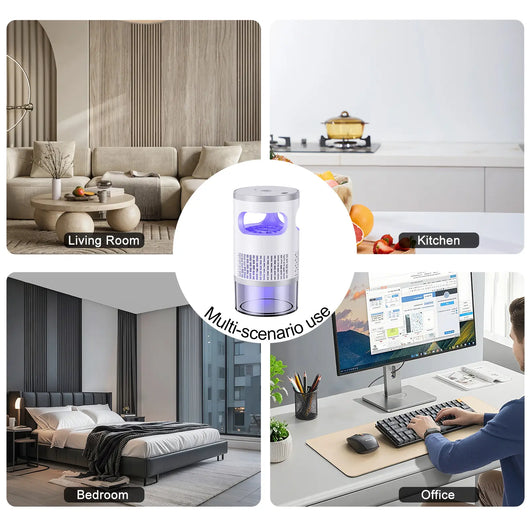 Flying Insect Trap with UV Light and Suction Fan