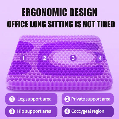 Honey Comb Gel Seat Cushion
