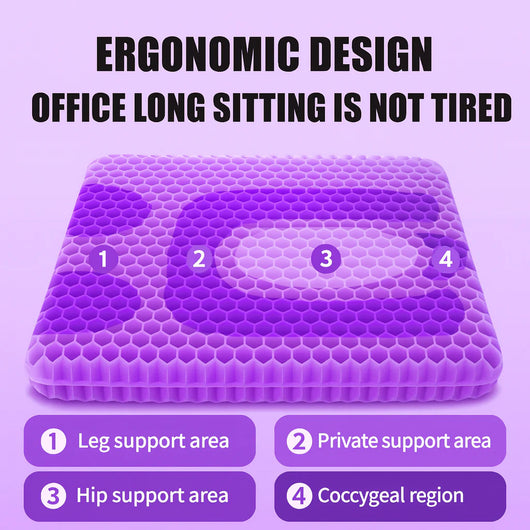 Honey Comb Gel Seat Cushion