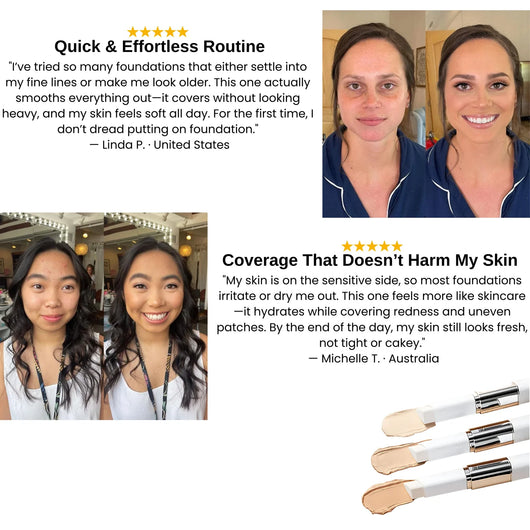 Okono Korean Color Changing Foundation Roll-On